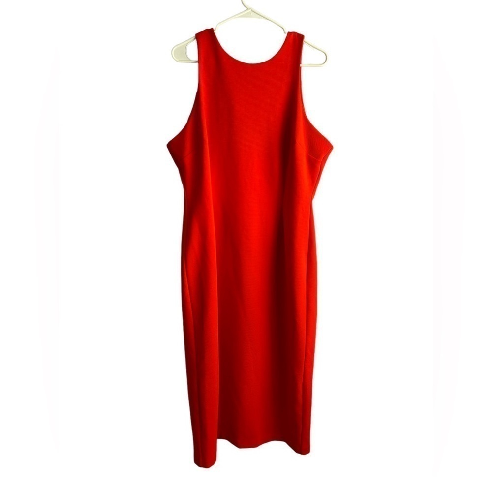 Metaphor Orange Midi Dress • Size: XL • Used - Picture 9 of 15